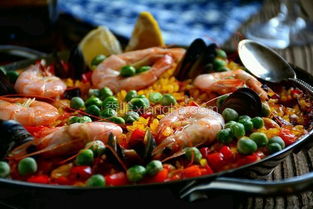 西班牙海鲜饭制作过程