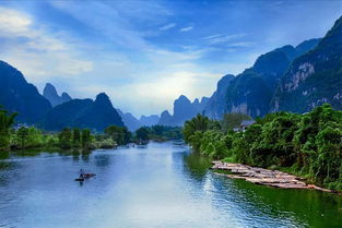 解说桂林山水的一处景点
